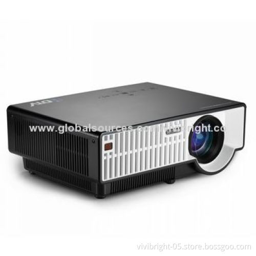 LED Projector, Widescreen, 1024x600 Pixels, 2500Lumens, Stunning Colors, Perfect Brightness